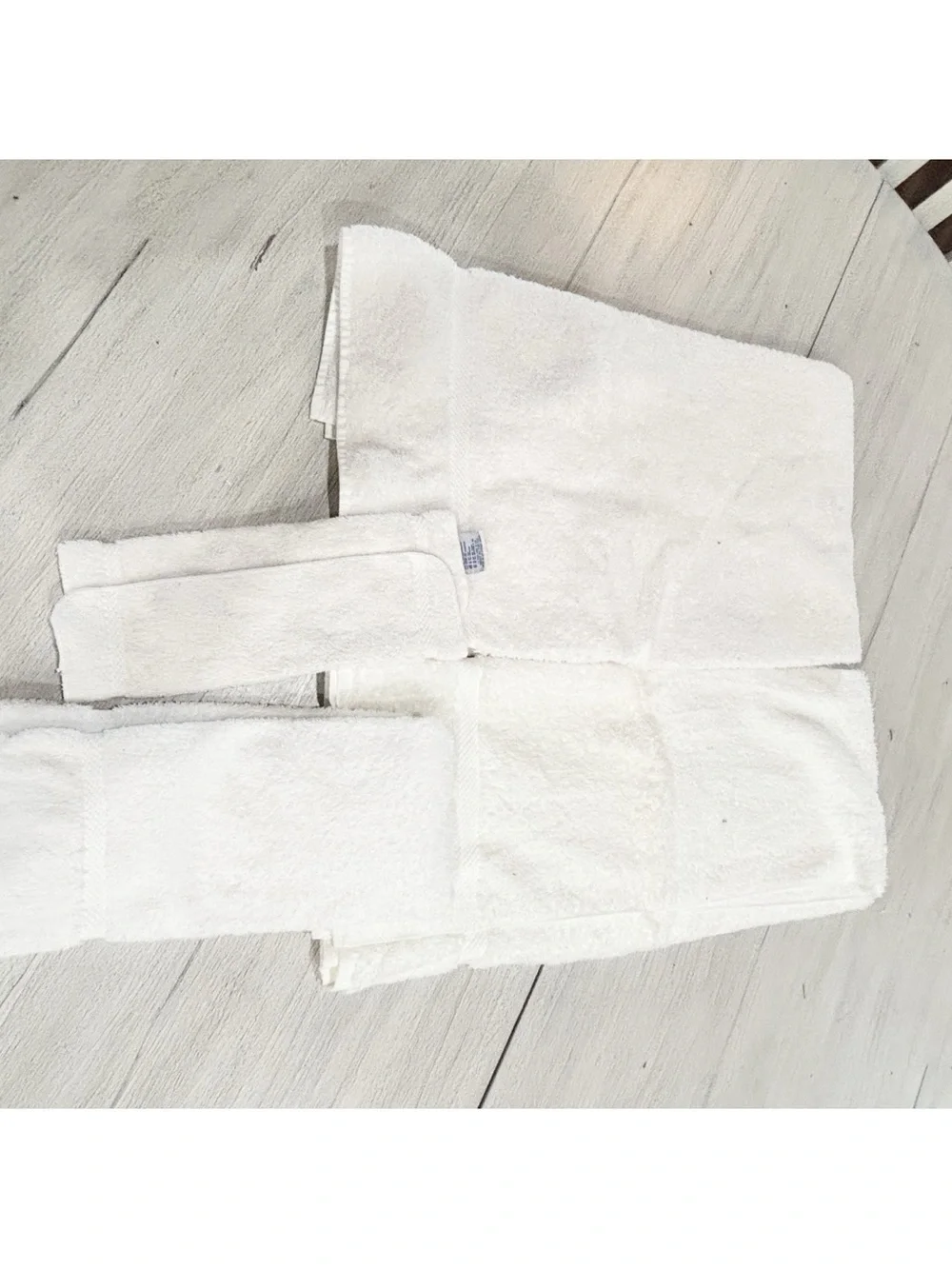 Vtg PALMER SMITH LINENS Set Of 4 Custom Embroidered Towels Bird Of Paradise